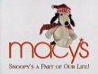 Snoopy at Macy's