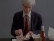 Warhol Eats a Hamburger
